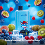 Airmez Fox Pro 80000 Rechargeable Disposable Vape - Blueberry Raspberry & Kiwi Passion Fruit Guava