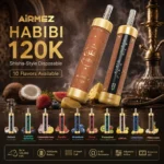 Airmez HABIBI 120K Shisha Style LED Display Rechargeable Vape - View 2