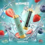 Airmez HABIBI 120K Shisha Style LED Display Rechargeable Vape - Captain America
