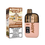 Airmez Lux 100K Smart LED Display Disposable Vape - Strawberry Ice