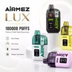 Airmez Lux 100K Smart LED Display Disposable Vape - Product View