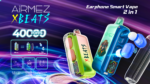 Airmez Xbeats 40000 Puffs Smart Display Rechargeable Disposable Vape - Product View (2)