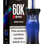 Al Fakher 60K EHOSE X Shisha Hookah Rechargeable Disposable Vape - Berry Blue