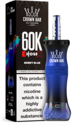 Al Fakher 60K EHOSE X Shisha Hookah Rechargeable Disposable Vape - Berry Blue