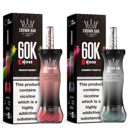 Al Fakher 60K EHOSE X Shisha Hookah Rechargeable Disposable Vape - View 2
