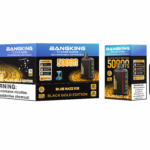 Bang Rocket 50000 Smart Display Rechargeable Disposable Vape - Blue Razz Ice