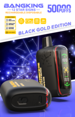 Bang Rocket 50000 Smart Display Rechargeable Disposable Vape - Grape Ice (2)