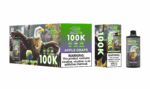 Bang QQBANG100K Rechargeable Disposable Vape - Apple Grape