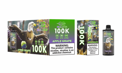Bang QQBANG100K Rechargeable Disposable Vape - Apple Grape