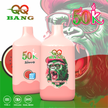 Bang QQBANG 50K Rechargeable Disposable Vape - Watermelon Ice