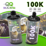 Bang QQBANG100K Rechargeable Disposable Vape - Apple Grape (2)