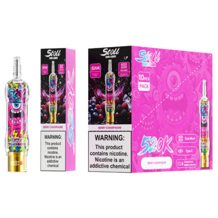 Bang 520K Rechargeable Disposable Vape - Berry Champagne