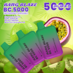 Bang Bc5000 Rechargeable Disposable Vape - Kiwi Passion Fruit Guava