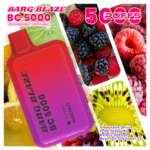 Bang Bc5000 Rechargeable Disposable Vape - Mixed Fruit