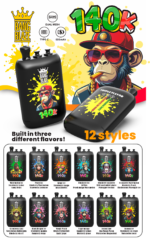 Bang Blaze 140K Rechargeable Disposable Vape - Product View