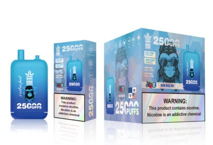 Bang King 25000 Rechargeable Disposable Vape - Blue Razz Ice