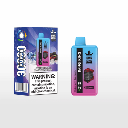 Bang King 30K Rechargeable Disposable Vape - Blueberry Ice & Black Dragon Ice