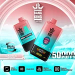 Bang King 50000 Rechargeable Disposable Vape - Blueberry Ice & Peach Ice (2)