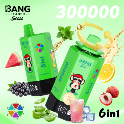 Bang Leader 300000 Smart Display Rechargeable Disposable Vape - View 2