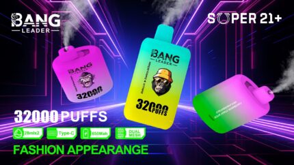 Bang Leader 32000 Rechargeable Disposable Vape - Promotional Visual