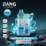 Bang LEGEND GEEK 60000 Rechargeable Disposable Vape - Blueberry Raspberry (2)