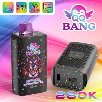 Bang QQ Bang 280K Rechargeable Disposable Vape - Dragon Fruit Ice