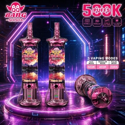 Bang QQ Shisha 500K Shisha Hookah Rechargeable Disposable Vape