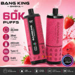 Bang Shisha 60K Shisha Hookah Rechargeable Disposable Vape