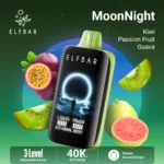 ELFBAR MoonNight 40000 40K Puffs Adjustable Power Disposable Vape - Kiwi Passion Fruit Guava