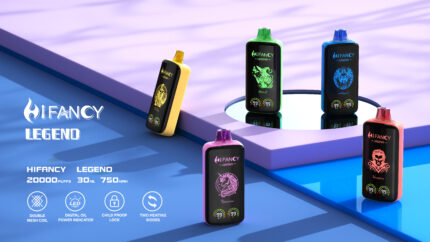 HIFANCY LEGEND 20000 20K Puffs Full Screen Disposable Vape - Product View (2)