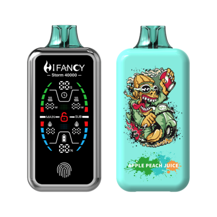 HIFANCY STORM 40K Rechargeable Disposable Vape - Apple Peach Juice