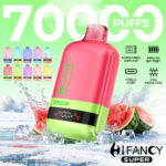 HIFANCY SUPER 70K Rechargeable Disposable Vape - Product View