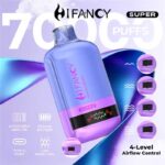 HIFANCY SUPER 70K Rechargeable Disposable Vape - Product View (4)
