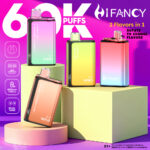 HIFANCY TWIN MAX 60K Rechargeable Disposable Vape - Product View