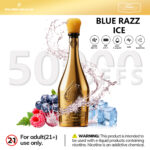 Humo Armand de Brignac 50K Rechargeable Disposable Vape - Blue Razz Ice