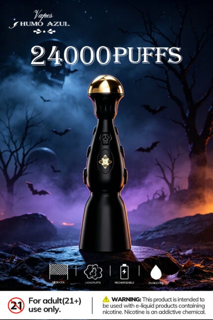 Humo AZUL Darknight Edition 24000 Rechargeable Disposable Vape
