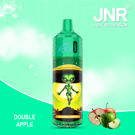JNR Alien 10000 Rechargeable Disposable Vape - Double Apple