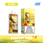 JNR Falcon Pro 28000 Smart Display Rechargeable Disposable Vape - Peach Mango Watermelon