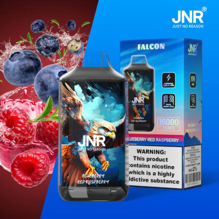 JNR Falcon 16000 16K Puffs Original Edition Disposable Vape - Blueberry Red Raspberry