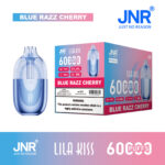 JNR Lira Kiss 60K Rechargeable Disposable Vape - Blue Razz Cherry