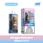 JNR Rage Grilla 55000 Smart Display Rechargeable Disposable Vape - Blue Razz Cherry