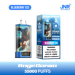 JNR Rage Grilla 55000 Smart Display Rechargeable Disposable Vape - Blueberry Ice