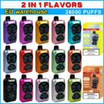 POCO DB26000 Rechargeable Disposable Vape - Dual Flavor