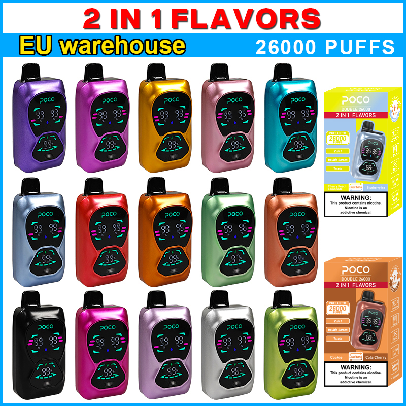 POCO DB26000 Rechargeable Disposable Vape - Dual Flavor POCO DB26000 Rechargeable Disposable Vape - Dual Flavor