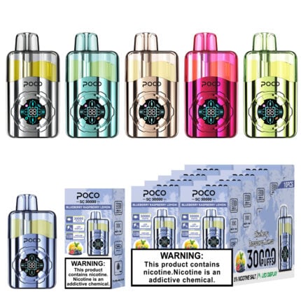 POCO SC30000 Rechargeable Disposable Vape - View (2)