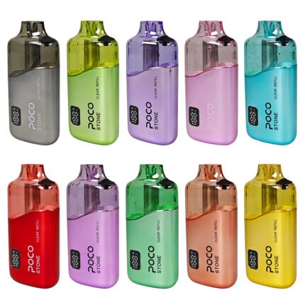POCO STONE 75000 Puffs Rechargeable Disposable Vape - Refillable Kit