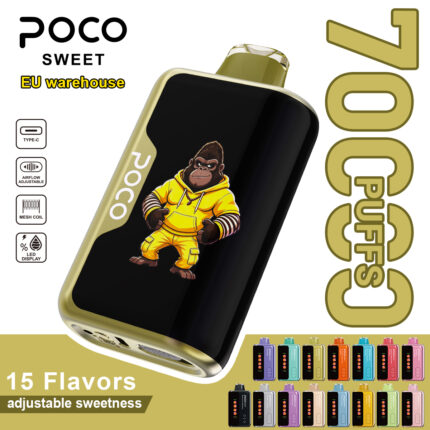 POCO Sweet 70000 Adjustable Sweetness Rechargeable Disposable Vape - Gallery