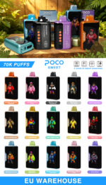 POCO Sweet 70000 Adjustable Sweetness Rechargeable Disposable Vape - Lifestyle View