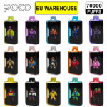 POCO Sweet 70000 Adjustable Sweetness Rechargeable Disposable Vape - Lifestyle View (2)