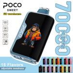 POCO Sweet 70000 Adjustable Sweetness Rechargeable Disposable Vape - Gallery (3)